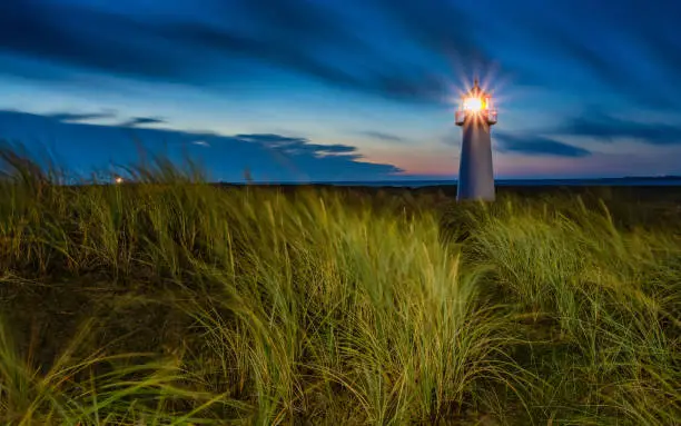 Lighthouse List West sylt island germany
