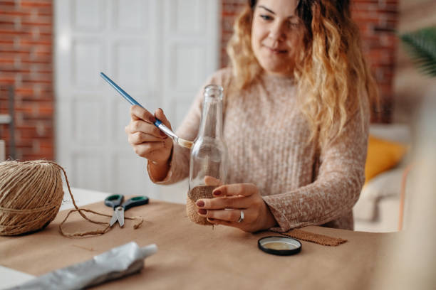 istock Woman working at home 1287256175