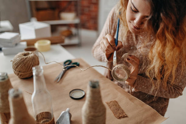 istock Creativity of a young woman 1287256836