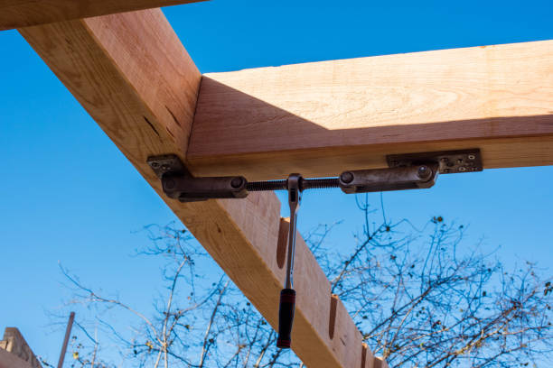 istock construction site of a wooden house 1287256951