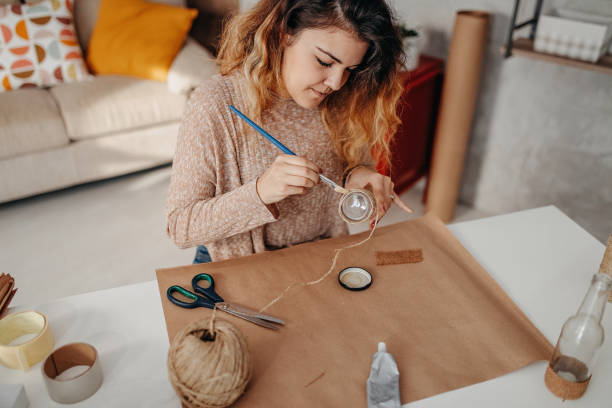 istock Creativity of a young woman 1287257743