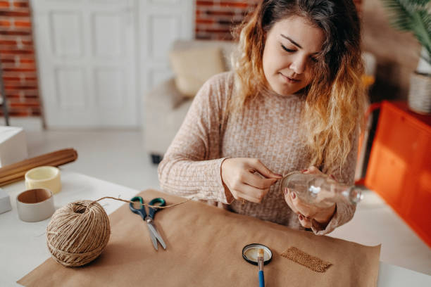 istock Creativity of a young woman 1287257832
