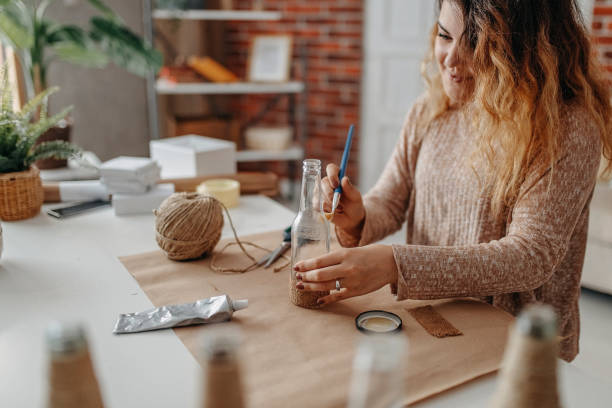 istock Woman working at home 1287257897