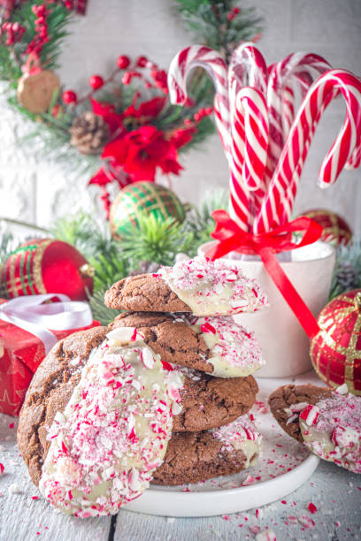 istock Homemade Chocolate Peppermint Cookies 1287266772