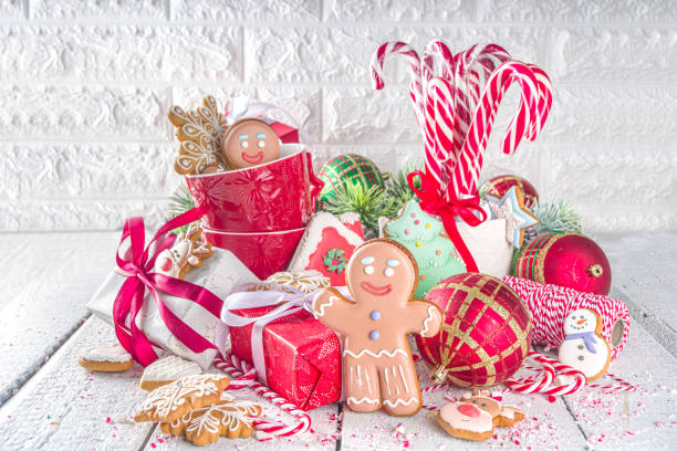 istock Christmas gingerbread cookies 1287266888
