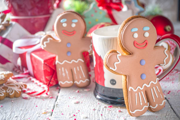 istock Christmas gingerbread cookies 1287266903