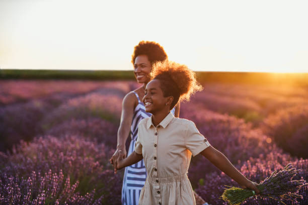 istock Paradise is found somewhere in the middle of lavender field 1287267665