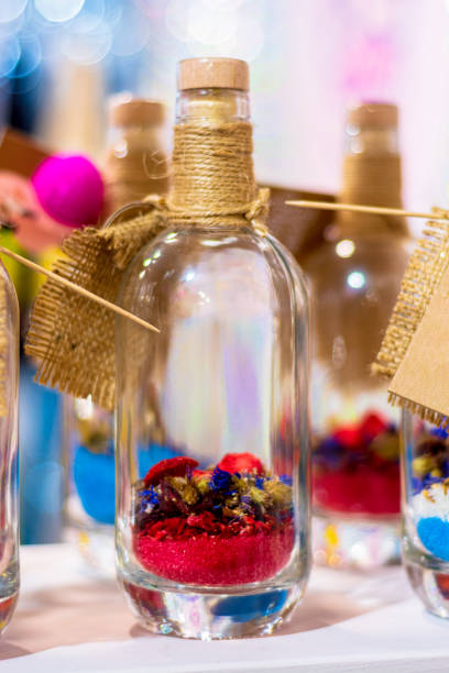 istock Bottles with ingredients for alcoholic beverages. Shallow depth of field 1287270138