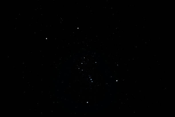 istock Orion constellation in the night sky. Starry sky 1287289539