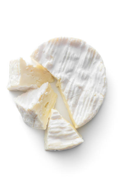istock Cheese: Camembert Isolated on White Background 1287290396