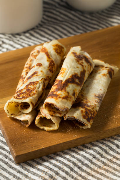 istock Homemade Norwegian Potato Lefse Flatbread 1287292998