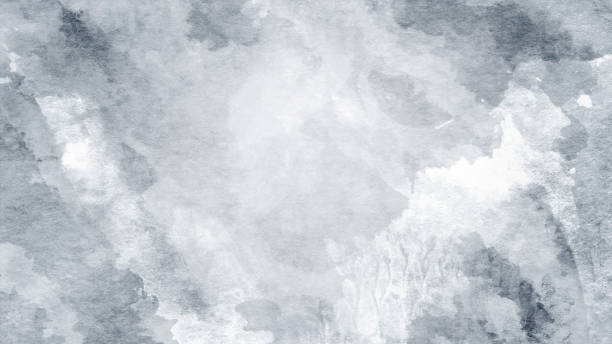 istock Abstract silver gray watercolor background 1287294099