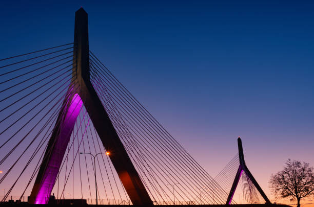istock Zakim Bunker in Boston, Massachusetts, USA 1287308543