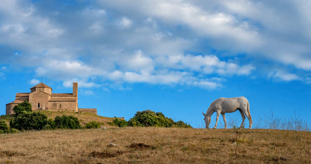 istock Sant Llorenc del Munt Monastery, Catalonia, Spain 1287310492