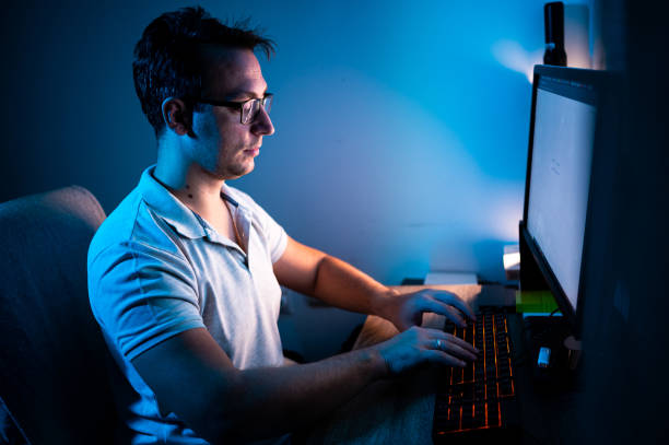 istock Working late stock photo 1287314951