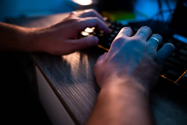 istock Working late stock photo 1287315116