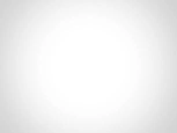 Photo of Abstract white and gray gradient background