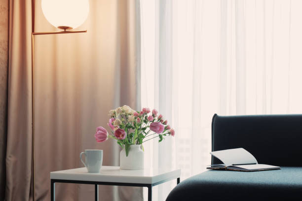 istock modern home interior with flowers in vase 1287327549
