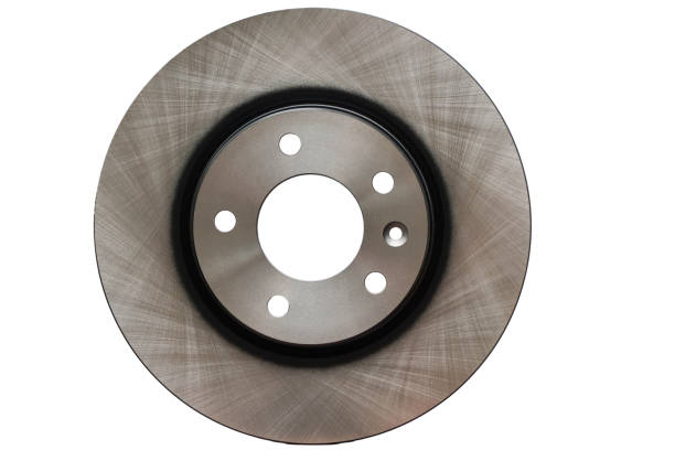 istock Brake disc, 5 holes, 114.3 on white background. 1287332052
