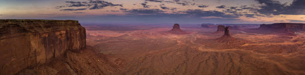 istock Monument Valley at Dawn - Aerial 1287333957