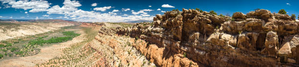 istock Spectacular Southeast Utah Landscape - Aerial Panorama 1287333986