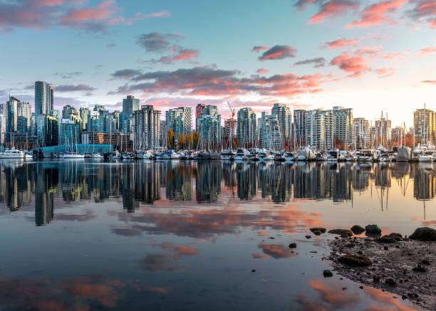 Vancouver Skyline stock photo