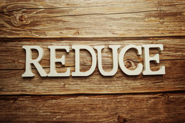 istock Reduce word alphabet letters on wooden background 1287341735