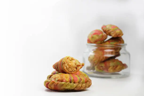 Gujiya or Ghughra is sweet indian deepfried snacks made during festival like Diwali and Holi.