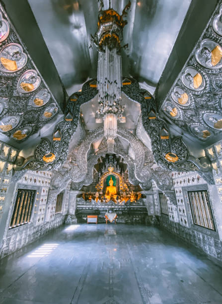 istock Wat Sri Suphan, Chiang Mai Silver Temple in Thailand 1287353096