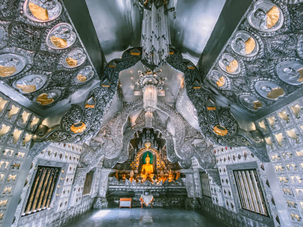 istock Wat Sri Suphan, Chiang Mai Silver Temple in Thailand 1287356767