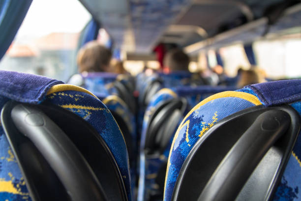 istock The passengers are inside the bus 1287371853