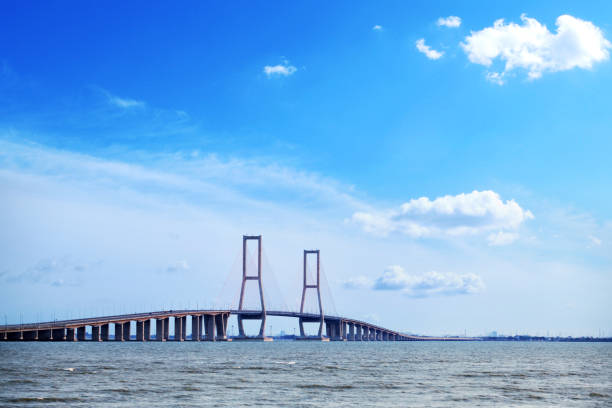 istock Suramadu National Bridge, Indonesia 1287376025