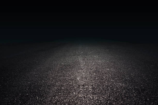 Spotlights projected on the pavement, abstract background. Spotlights projected on the pavement, abstract background. tar stock pictures, royalty-free photos & images