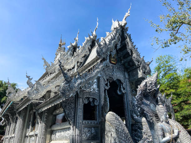 istock Wat Sri Suphan, Chiang Mai Silver Temple in Thailand 1287376861