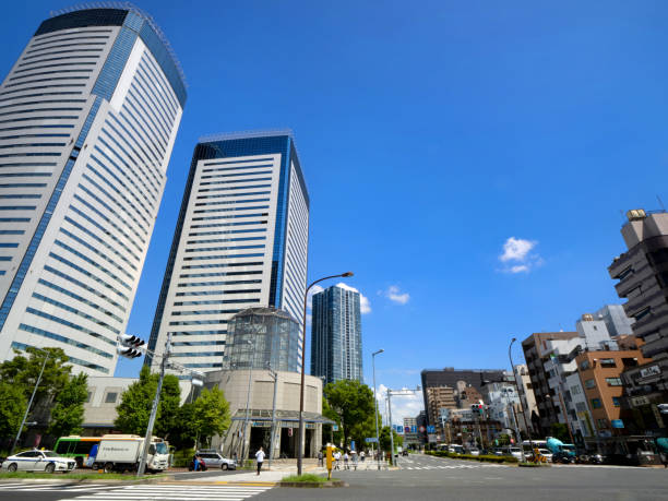 istock Toyosu office building district in Tokyo 1287376953