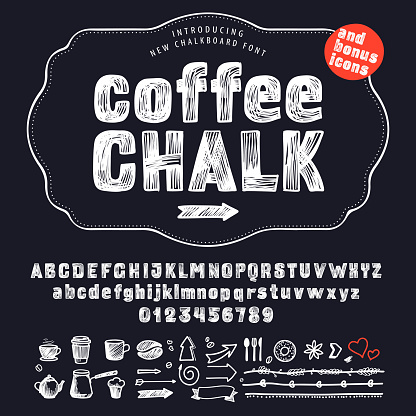 This font is perfect for a school signboard, advertising of a coffee shop, retro logos, handwritten posters, bar identity, etc.
