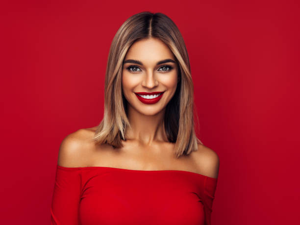 istock Beautiful smiling woman 1287387632