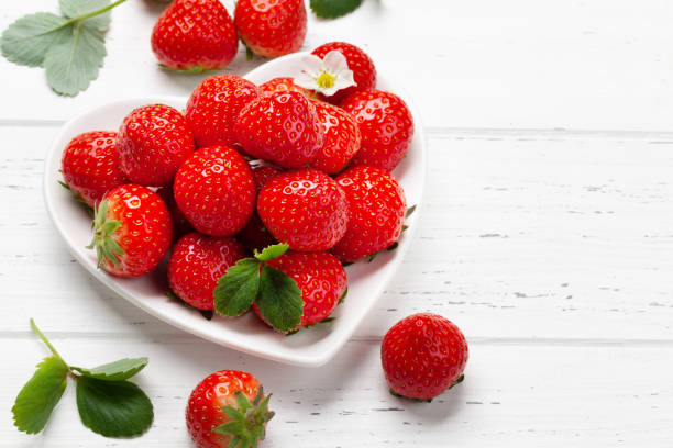 istock Ripe garden strawberry 1287387638