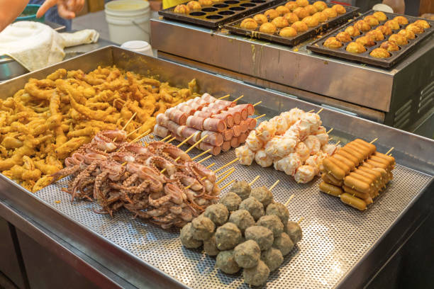 istock Fried Skewers Fast Food 1287392163