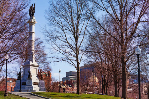 istock Soldiers and Sailors Monument, Boston Common park 1287397759