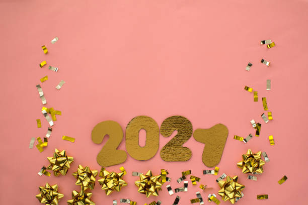 istock gold numbers 2021 pink 1287400481