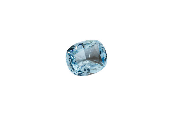 istock macro stone mineral faceted aquamarine on a white background 1287404965