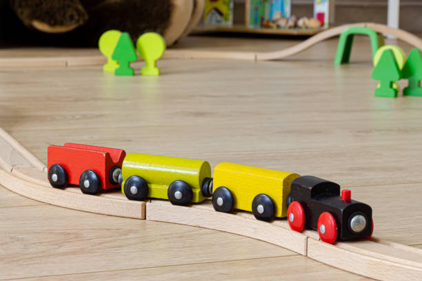 istock Wooden toy train 1287415310