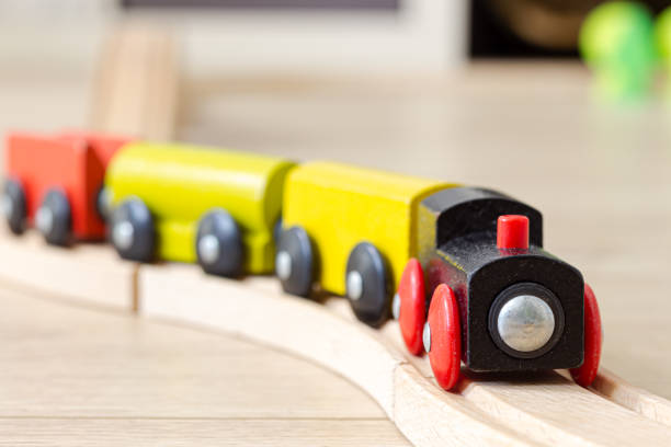 istock Wooden toy train 1287418532