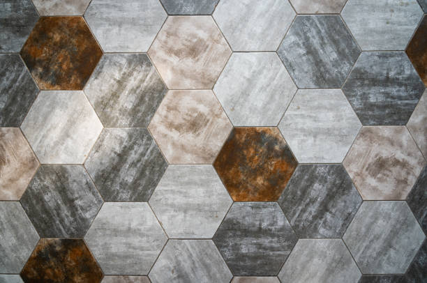 Vintage Floor Tiles Background