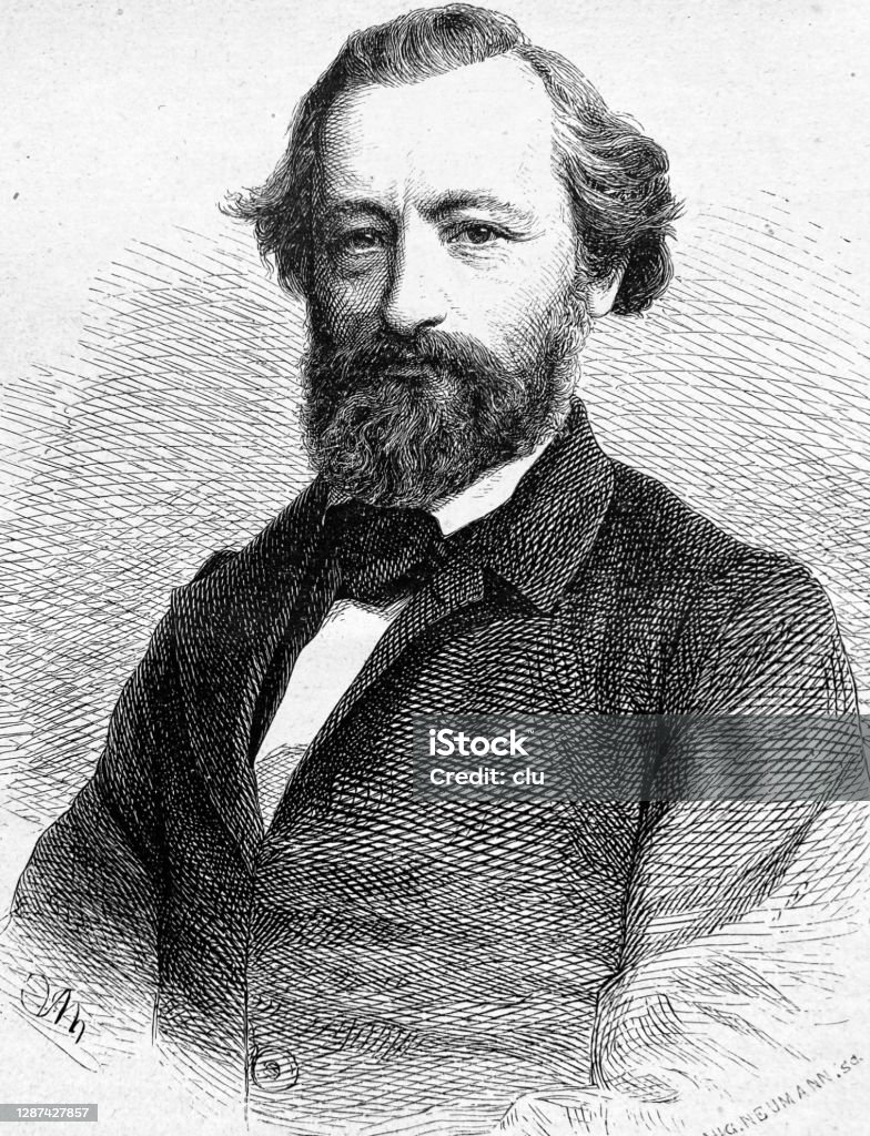 Eduard Baltzer German Democrat And Protestant Theologian 18141887 Stock