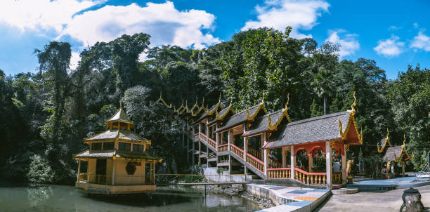 istock Wat Tham Chiang Dao temple, cave in Chiang Mai province, Thailand 1287430421