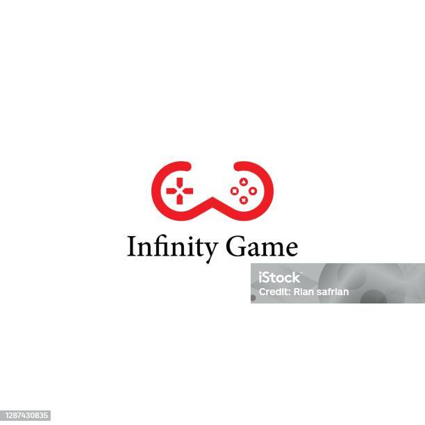 Infinity Game Sign Infinity Games Template Stock Illustration - Download Image Now - Brand ...