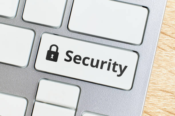 istock The concept of cyber security on the network 1287431935