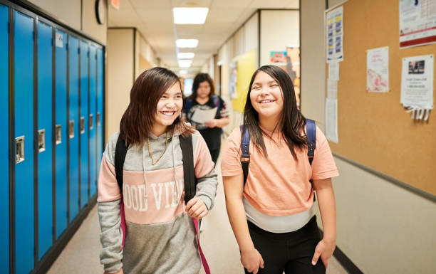 istock Girls returning home after school 1287435971